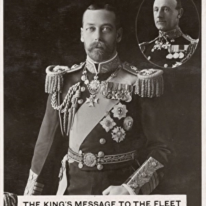 King George Vs message to the Fleet - WW1