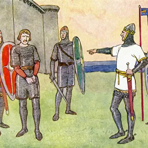 King Henry I chastises his older brother Robert