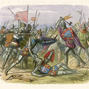 King Henry V at Battle of Agincourt