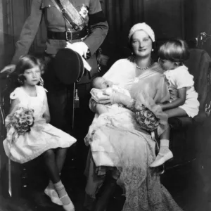 King Leopold III of Belgium with his wife Astrid of Sweden