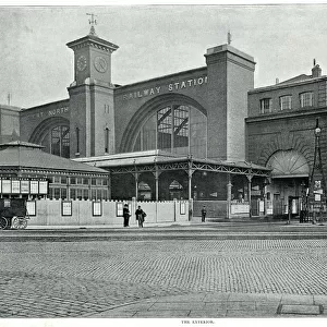 Kings Cross Railway Station, London 1895