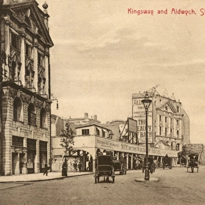 Kingsway and Aldwych, Strand, London