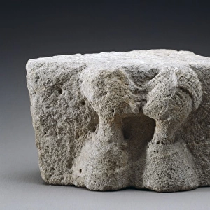 Kiss of Osuna. 3rd c. BC. Limestone. Iberian