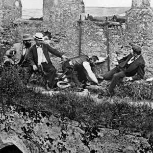 Kissing the Blarney Stone, Ireland