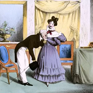 Kissing the hand(19th century)