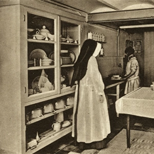Kitchen at the Groenestein Orphanage or Borstal, The Hague