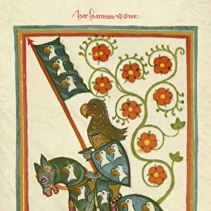 Knight with Eagle Crest