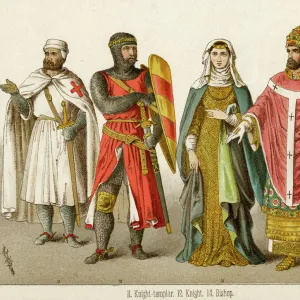 Knight Templar, knight and Bishop