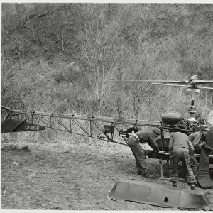 Korean War - Sioux helicopter