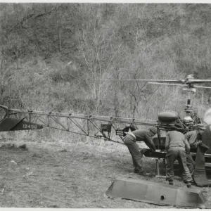 Korean War - Sioux helicopter