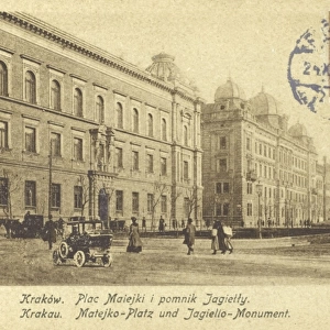 Krakow- Poland - Matejko Square