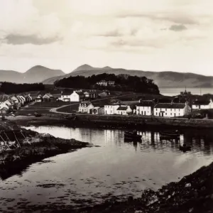 Kyleakin on the Isle of Skye in the Inner Hebrides, Scotland