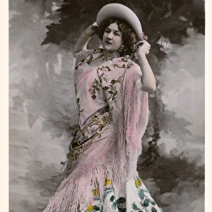 La Belle Kerro, Edwardian French Theatre Stage Actress