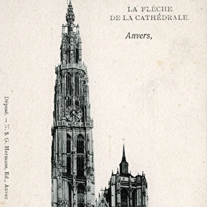 La fl裨e de la Cath餲ale, Anvers - Antwerp, Antwerp Provin