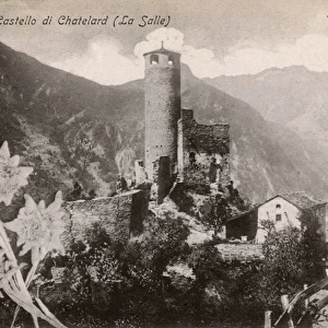 La Salle, Aosta Valley, Italy - Chatelard Castle