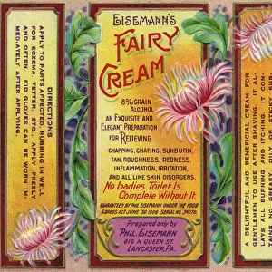 Label design, Eisemanns Fairy Cream
