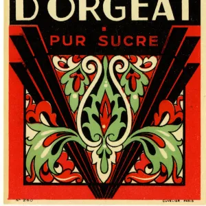 Label, Sirop d Orgeat