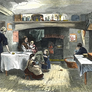 Labourer Inside Cottage