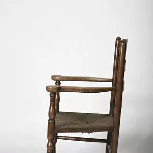 Ladder-back armchair