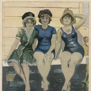 Ladies on Bath. Machine Ladies on Bath. Machine