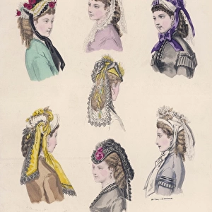 Ladies Hats 1871