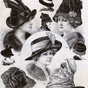 Ladies Hats manufactured by Atelier Bachwitz