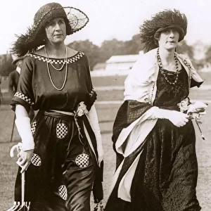 Two Ladies at the Races - Ascot
