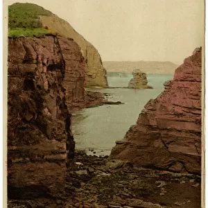 Ladram Bay near Sidmouth, Devon