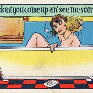 Lady in the Bath - Provocative
