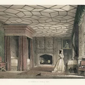 Lady in Bedroom, Knole