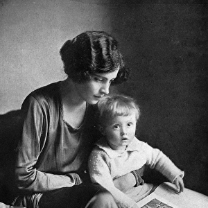 Lady Loughborough and her son, Tony