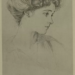 Lady Marjorie Manners drawn by the Marchioness of Granby