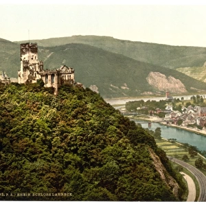 Lahneck Castle, the Rhine, Germany