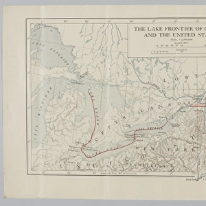 The Lake Frontier of Canada and the United States