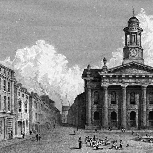 Lancaster sessions house and market, 1829