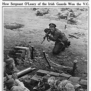 Lance-Corporal O Leary wins a Victoria Cross