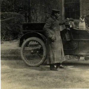 Lanchester Veteran Car, Hollow Lane, East Hoathly, Lewes, En