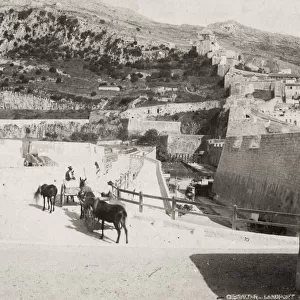 Landport gate Gibraltar, c. 1890
