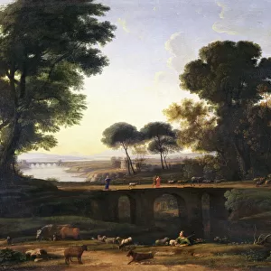 Landscape painting by Claude Lorrain