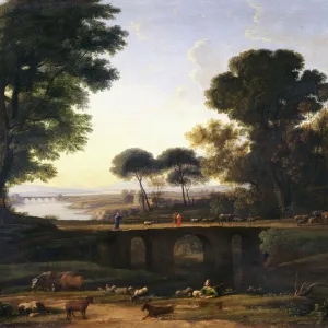 Landscape painting by Claude Lorrain