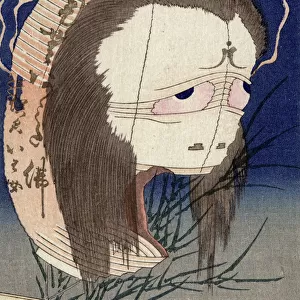 The Lantern Spectre by Katsushika Hokusai