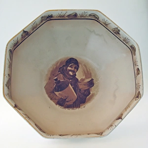 Large bowl with transfer - Bairnsfatherware