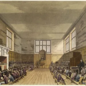 Large classroom, Harrow School