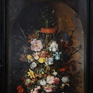Large Flower Still Life with Crown Imperial, 1624, by Roelan