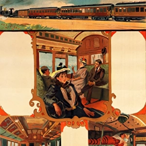 Late 19th century train travel