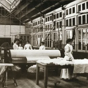 Laundry at Shirley Schools, near Croydon, Surrey