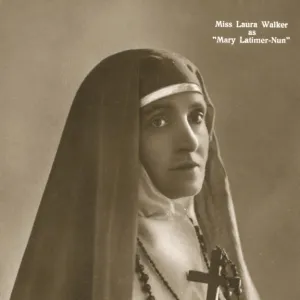 Laura Walker in the role of Mary Latimer, nun