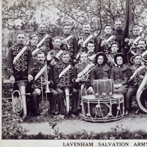 The Lavenham Salvation Army Band, Suffolk
