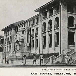 Law Courts, Freetown, Sierra Leone, West Africa