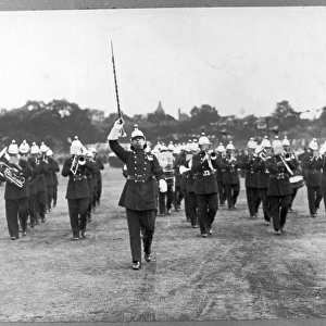 LCC-LFB Brigade marching band at the Annual Review
